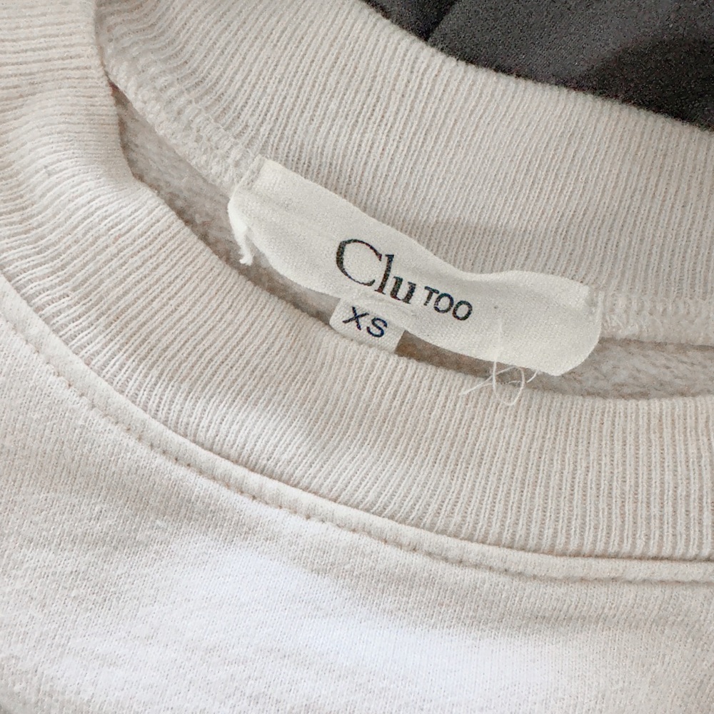 Clu Too Blush Bell Sleeve Sweatshirt